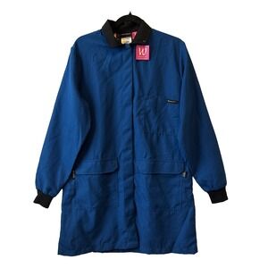 Bulwark Workrite FR Lab Coat Nomex IIIA Chemical Protective Women's Blue KNR3RB